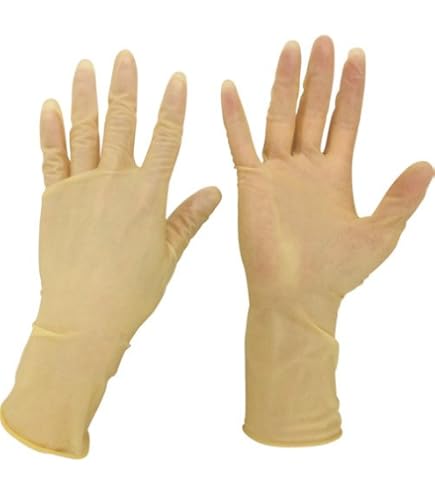 アズワン ラテックス手袋 II (ピュアパック)エンボスタイプ（全面エンボス）　L　1000枚(1-4775-51) 目安在庫=○ Amazon | アズワン アズピュアラテックス手袋IIエンボスタイプ・全面